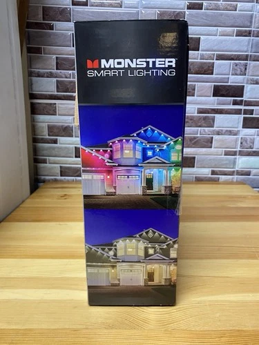 Monster Smart Outdoor Lights 100ft 72 LED RGB+IC+WW - photo 4