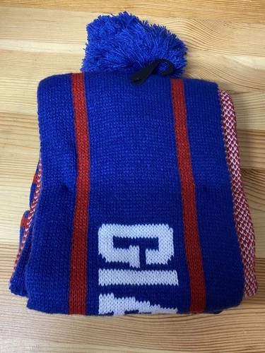 NEW YORK GIANTS Hat & Scarf Set - photo 2