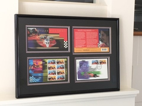 Gilles Villeneuve - Framed