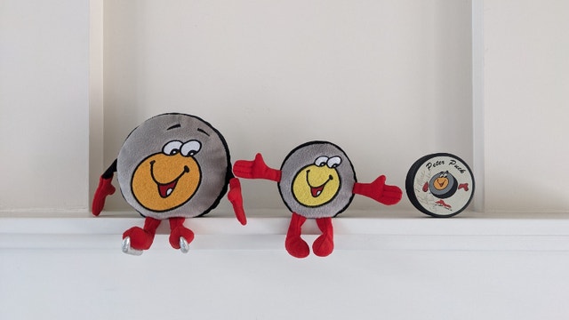 Peter Puck Plush Collectible plus Puck