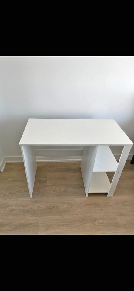 Home office desk white