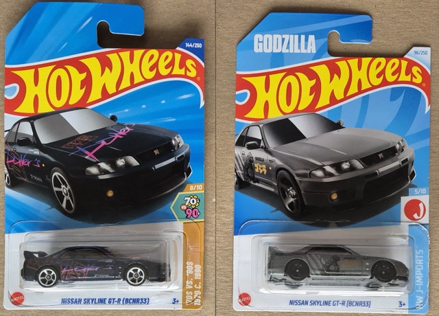 Hot Wheels - Nissan Skyline GT-R (BCNR33)