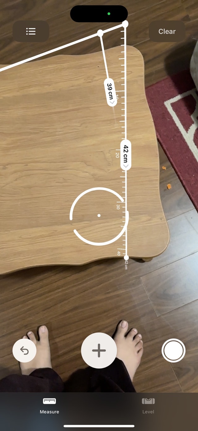Wooden long coffee table - photo 2