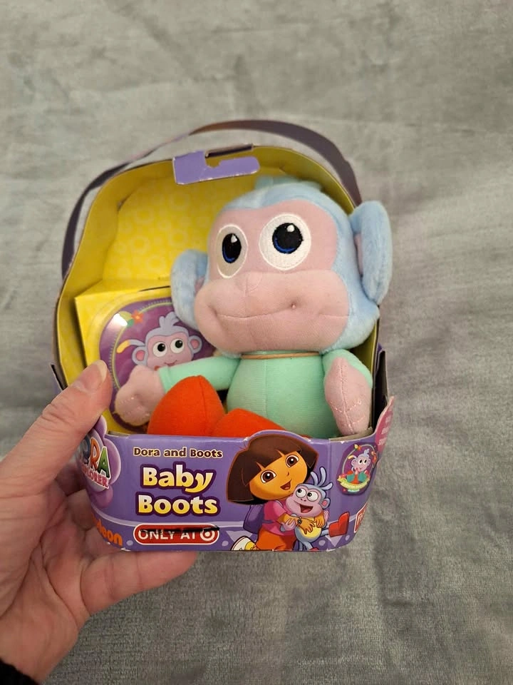 Dora the Explorer Baby Boots Plush Toy