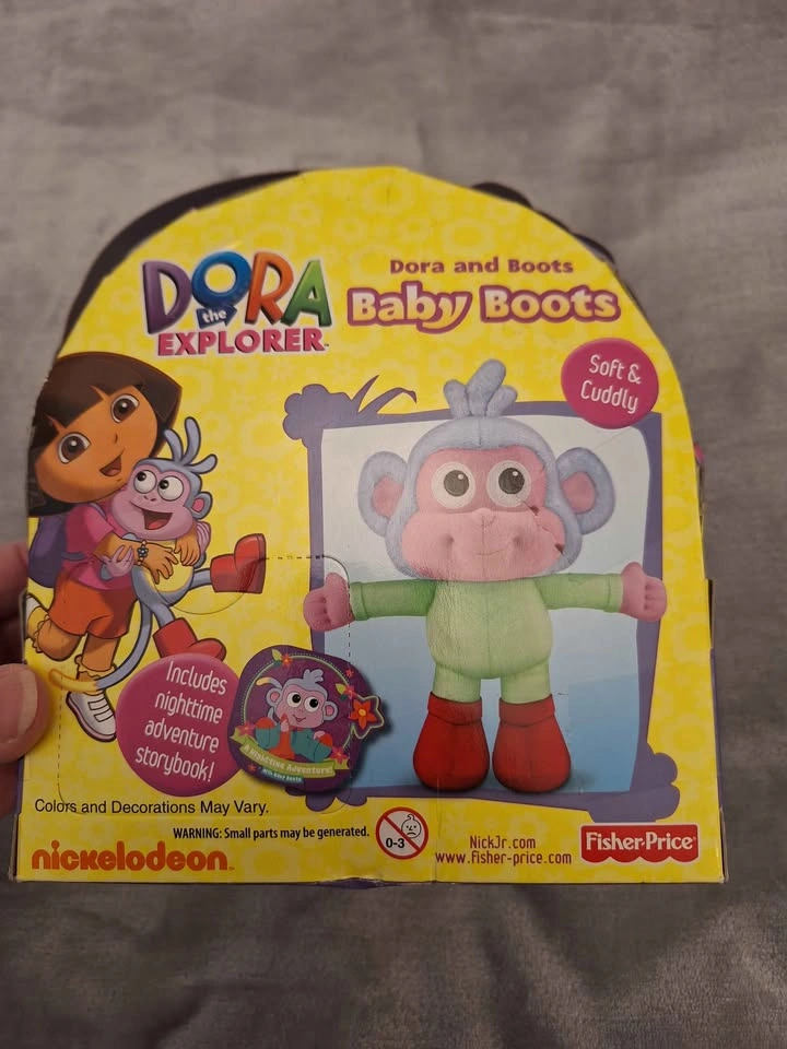 Dora the Explorer Baby Boots Plush Toy - photo 3