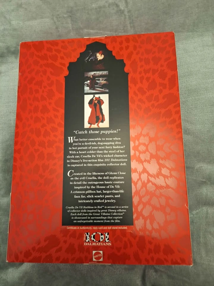 Cruella De Vil Ruthless in Red doll - photo 3