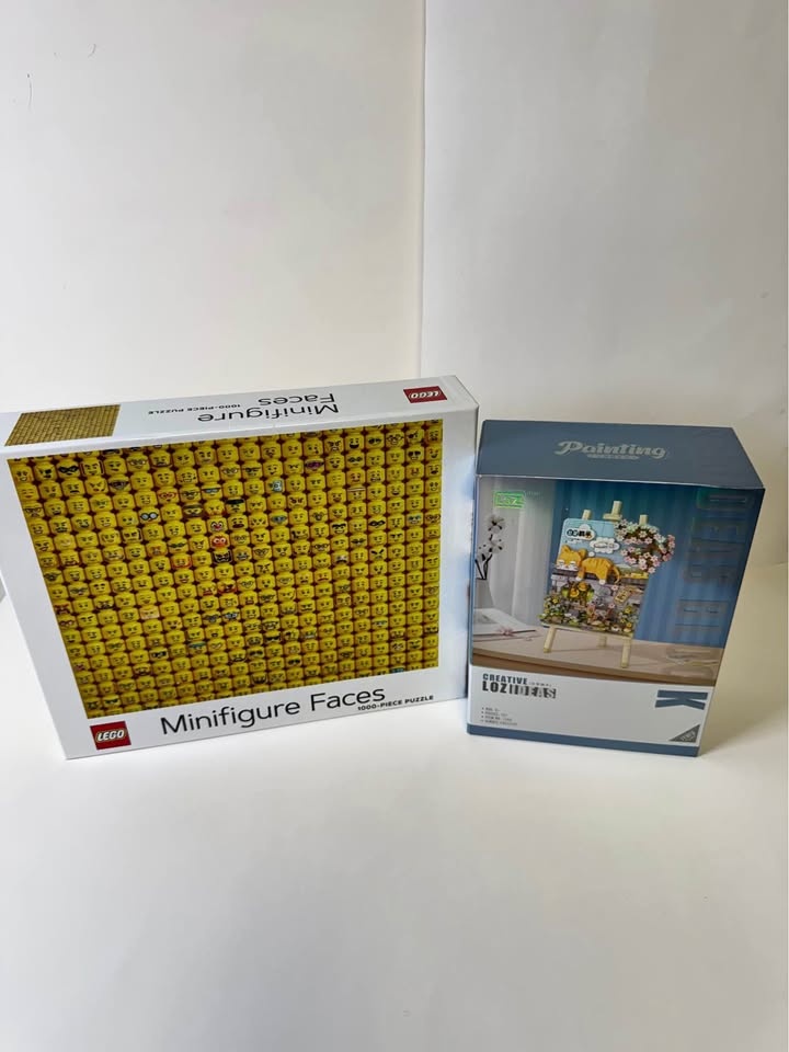 Lego Minifigure Face Puzzle *MARKHAM*