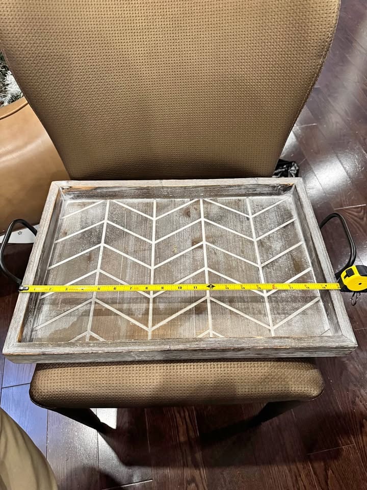 Wooden Tray -Brand New-