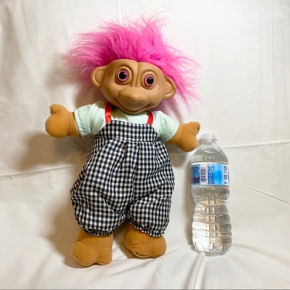 Vintage 90s Troll Large Plush Doll - photo 2