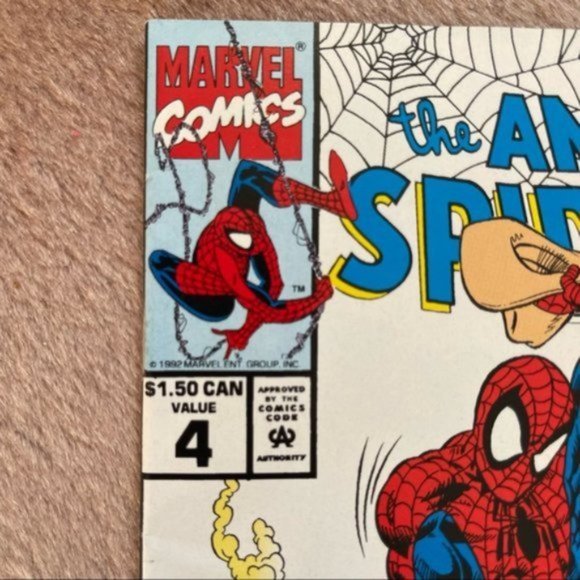 SpiderMan 1992 vintage Chaos in Calgary comic book - photo 2