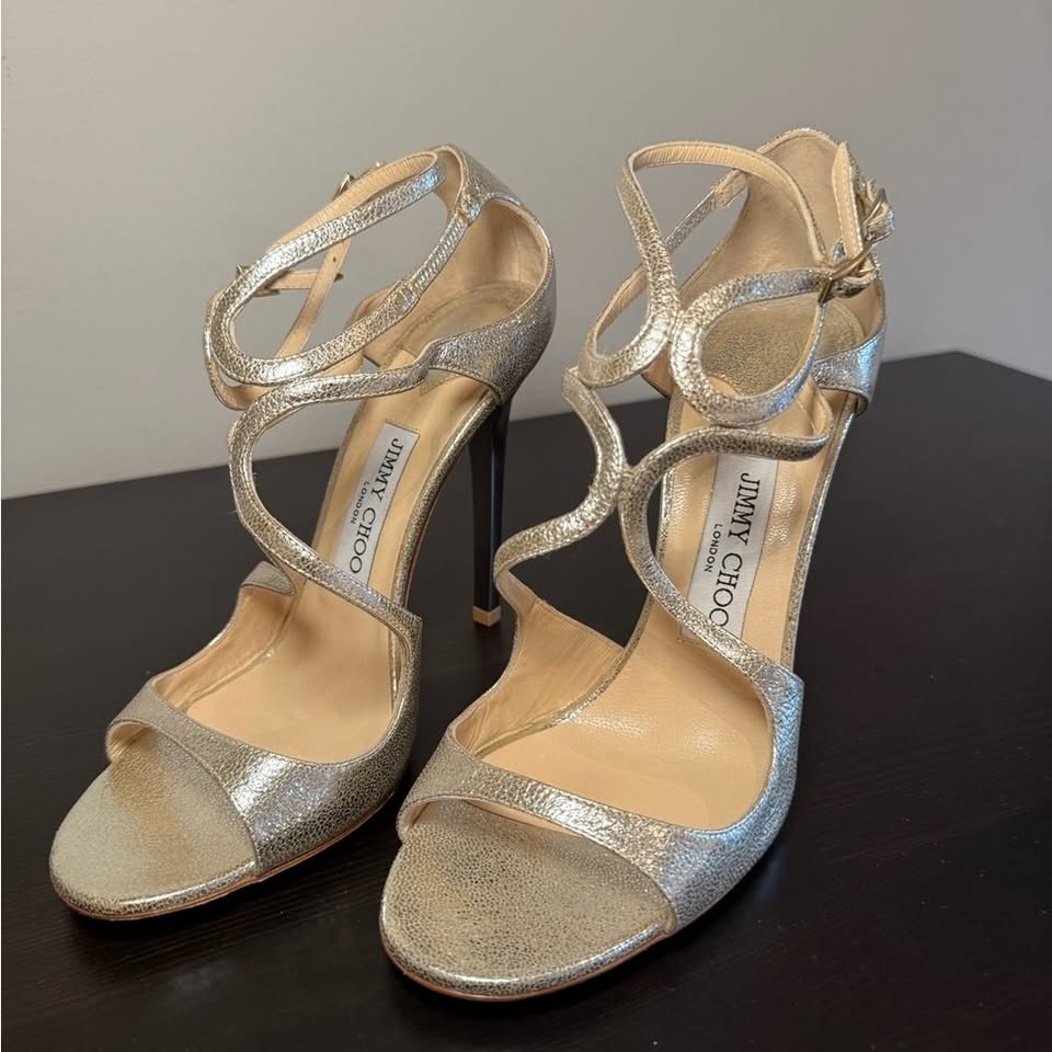 Jimmy Choo Lang Heels – Made in Italy -Size 39 - photo 2