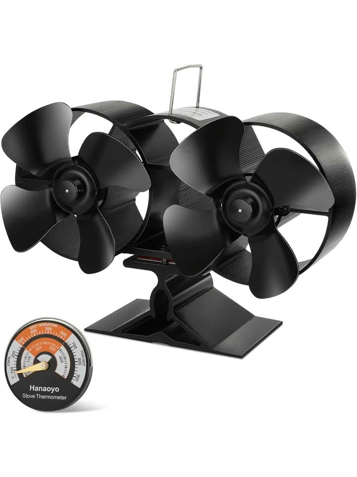 Double motor wood stove fan - photo 5