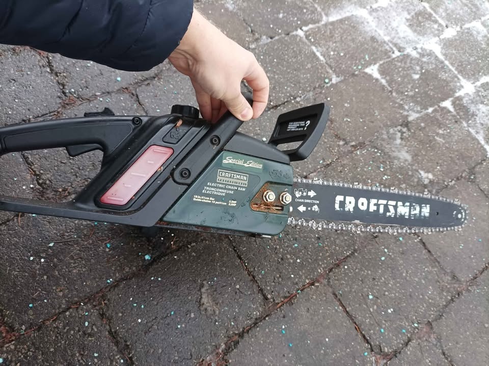 Electric chain saw craftsman 16 in - photo 2