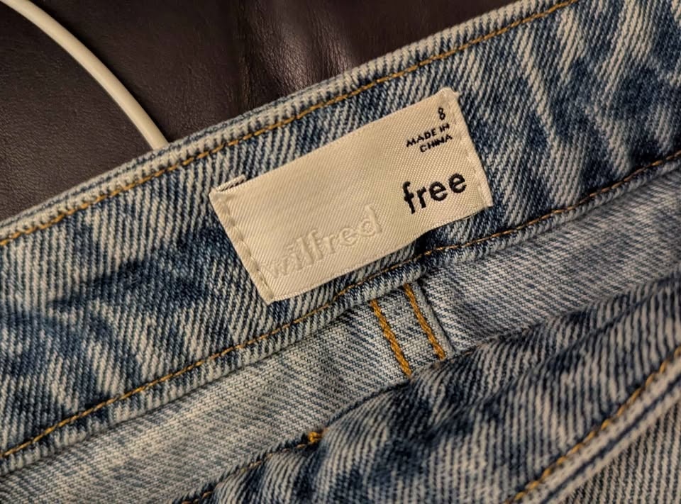Wilfred Free size 8 denim skirt - photo 3