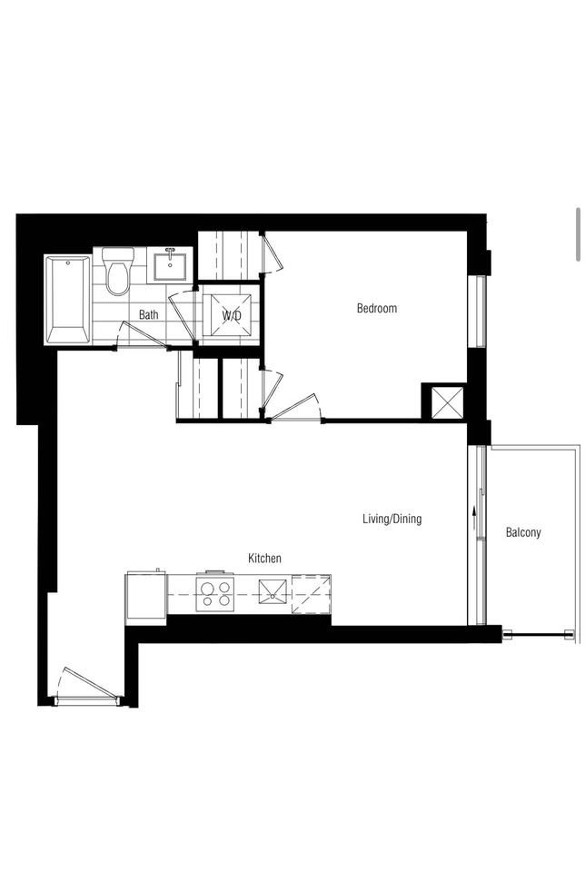 1 Bed 1 Bath - Apartment - photo 3
