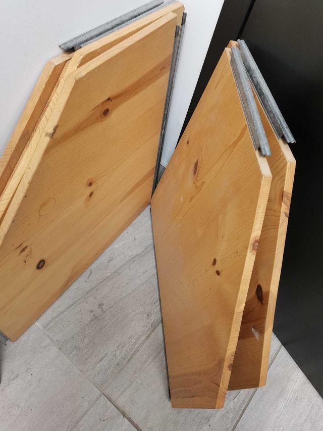Ikea Shelves 6 pcs solid wood planks