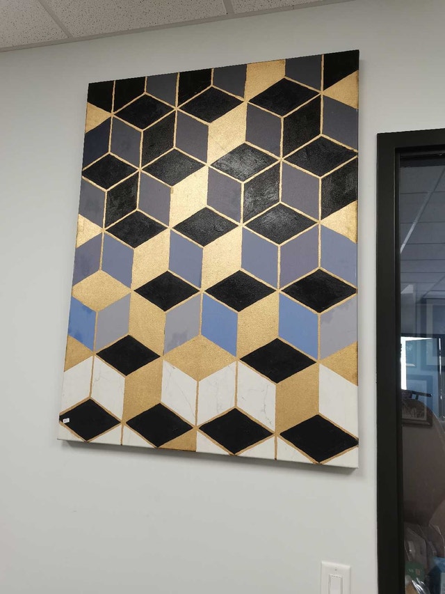 abstract Painting canvas visual arts