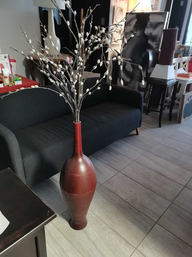 Tall Decorative Vase, wintersweet, beautiful