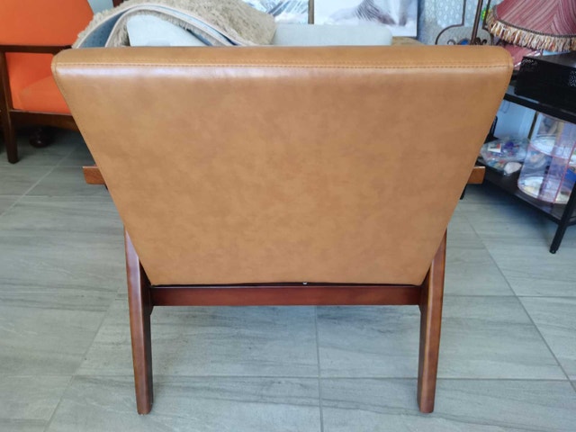 Leather Accent Chair mid century - photo 3