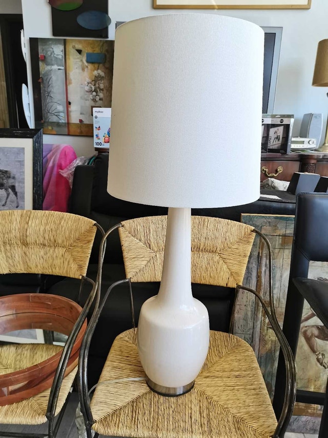 Lamp tall ceramic - photo 3