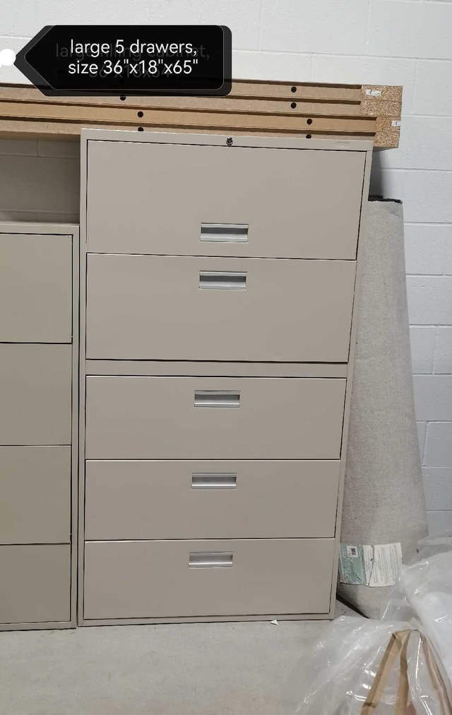 File Cabinet large 5 drawers