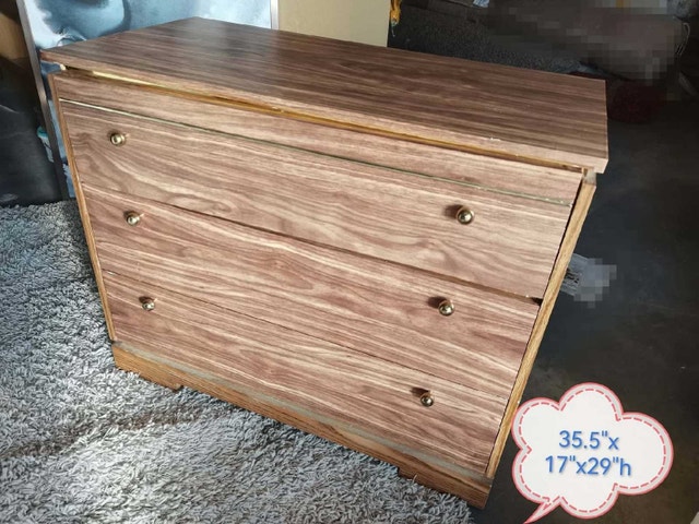 3 Drawer Dresser clean - photo 3