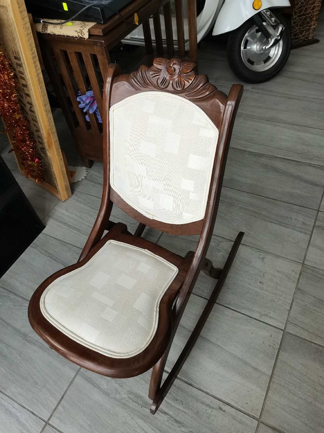 Rocking Chair kids folding antique - photo 2
