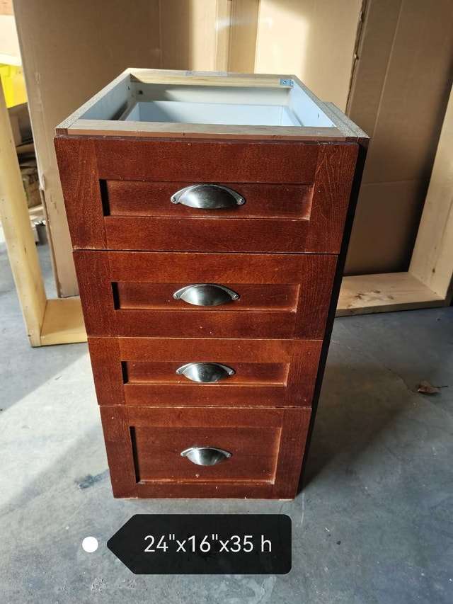 Wood Vanity/ drawers cabinet