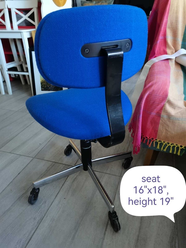 Office Chair blue - photo 2