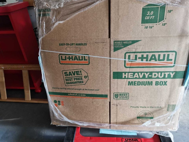 brand new double wall heavy dutu shipping boxes 15pcs - photo 2
