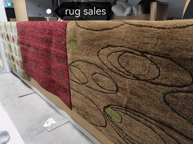 50% off area rugs,wool, egyptian and shags, delivery - photo 3