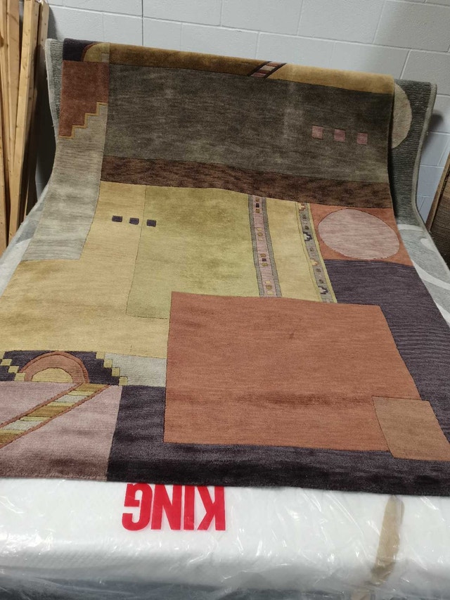 50% off area rugs,wool, egyptian and shags, delivery - photo 4