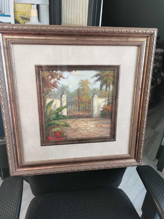 Double Framed Artwork