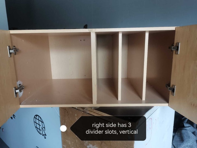 Wall Cabinet with vertical divider - photo 2