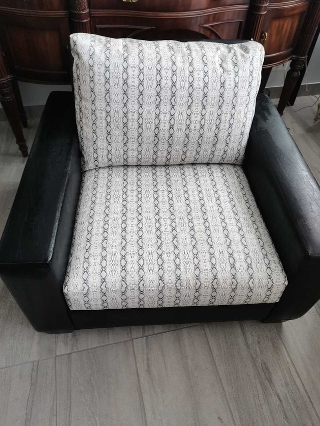 Gresham House Chair Ottoman luxury leather - photo 2