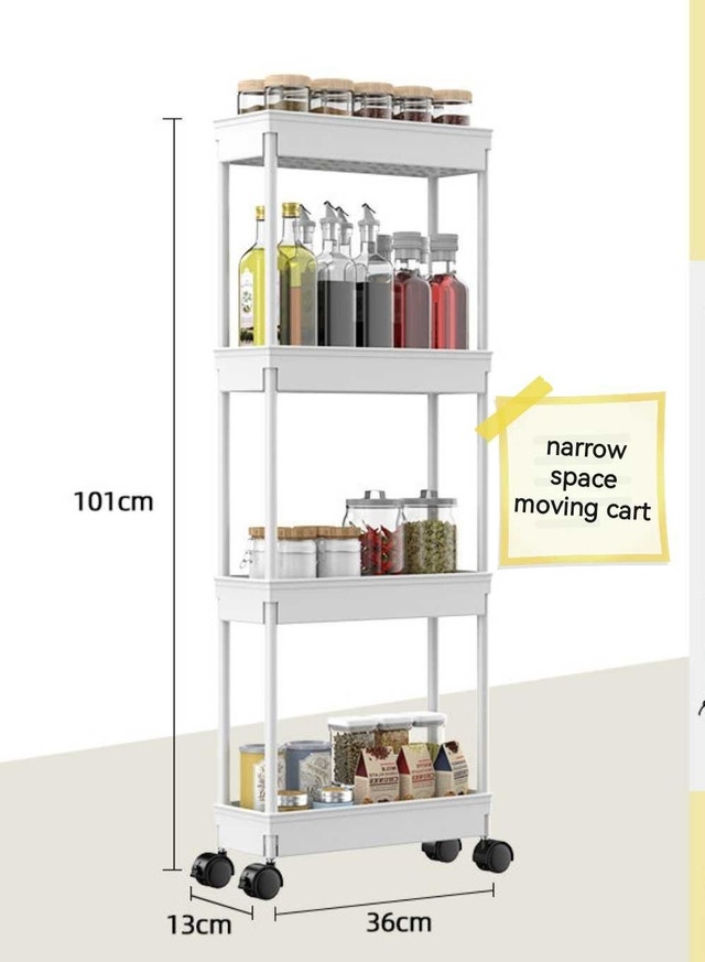 Rolling Cart for narrow space