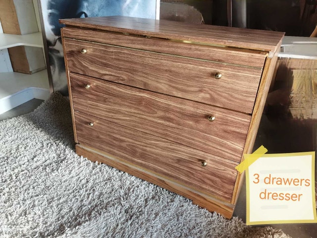 Dresser 3 drawers - photo 2