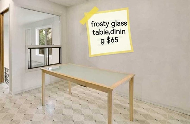 Glass Top Table, nice maple color