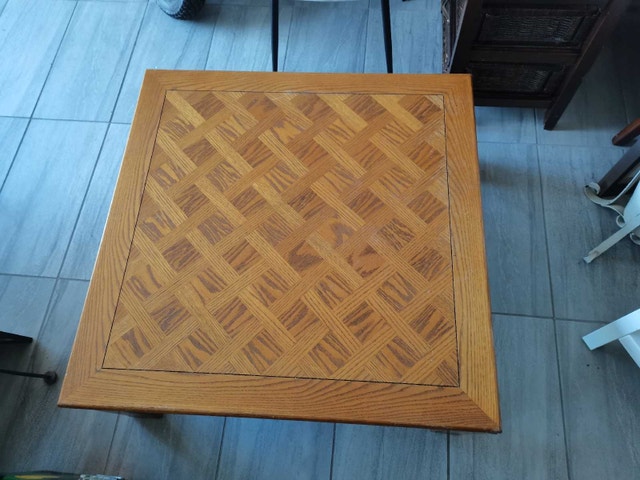 Oak pattern Coffee Table square - photo 2