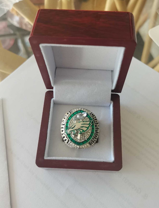 Philadelphia Eagles championship ring,2024