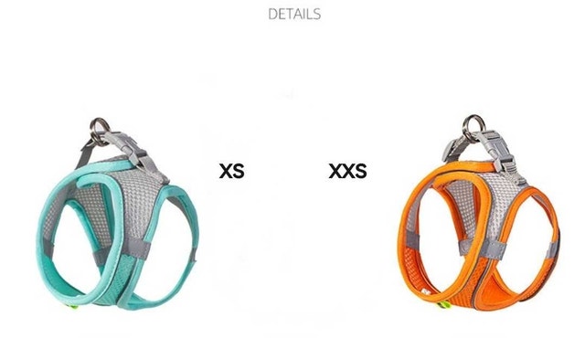 Dog Harness green/grey, orange/grey - photo 4