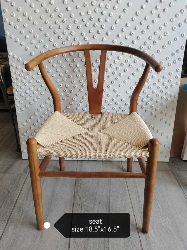 Wishbone Chair woven seat