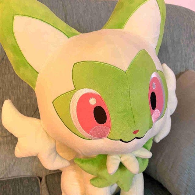 POKEMON LIFE SIZED PLUSH SPRIGATITO - photo 2
