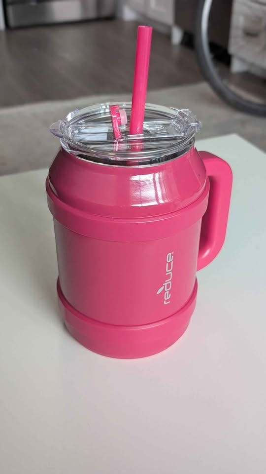 Reduce 18/8 Stainless Steel Insulated Mug - Pink