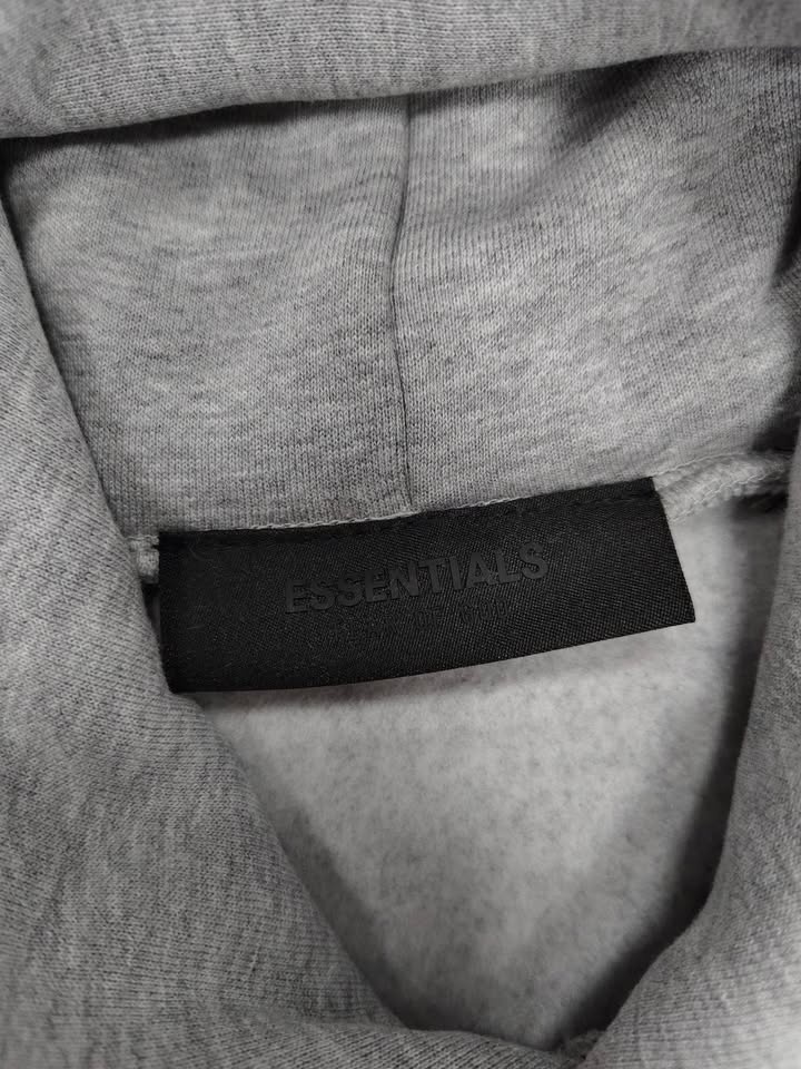 Grey Essentials Fear Of God Hoodie - photo 2