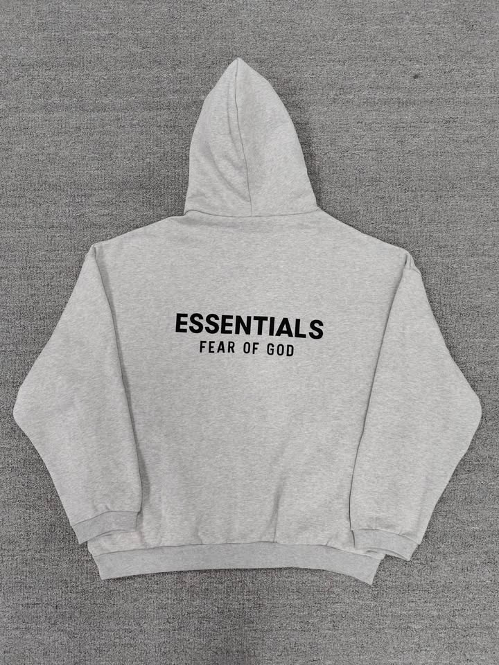 Grey Essentials Fear Of God Hoodie - photo 3