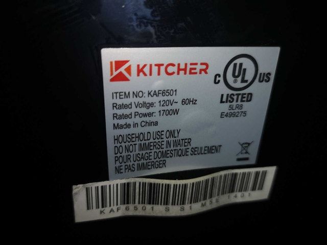 Kitcher air fryer large, 5 stars rating - photo 3