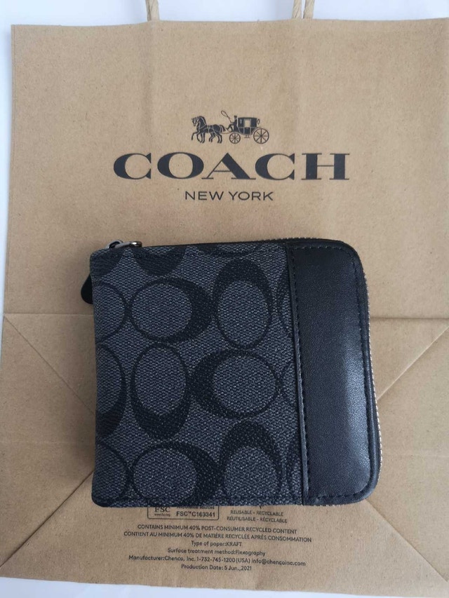 men's Wallet black