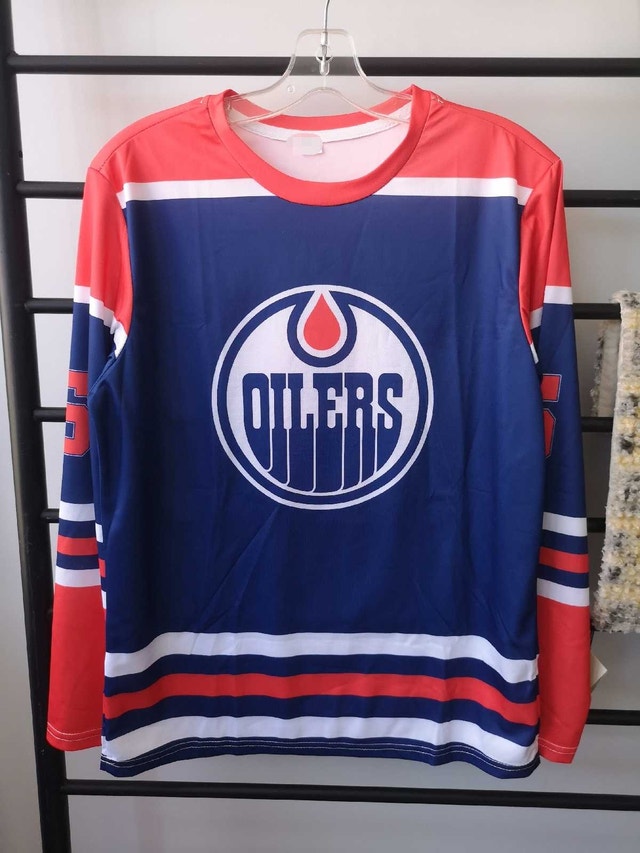 Edmonton Oilers Jersey print, M