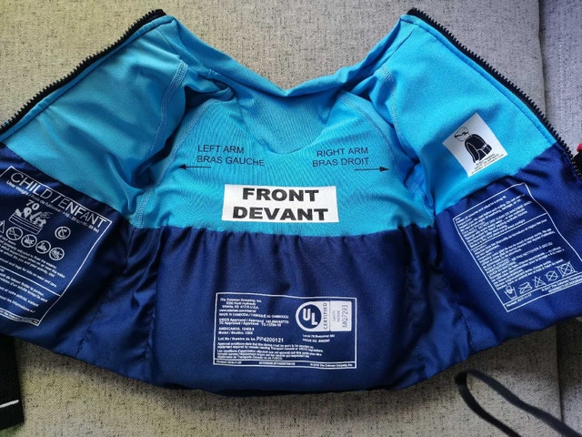 Puddle Jumper Life Jacket with sleeves blue - photo 2